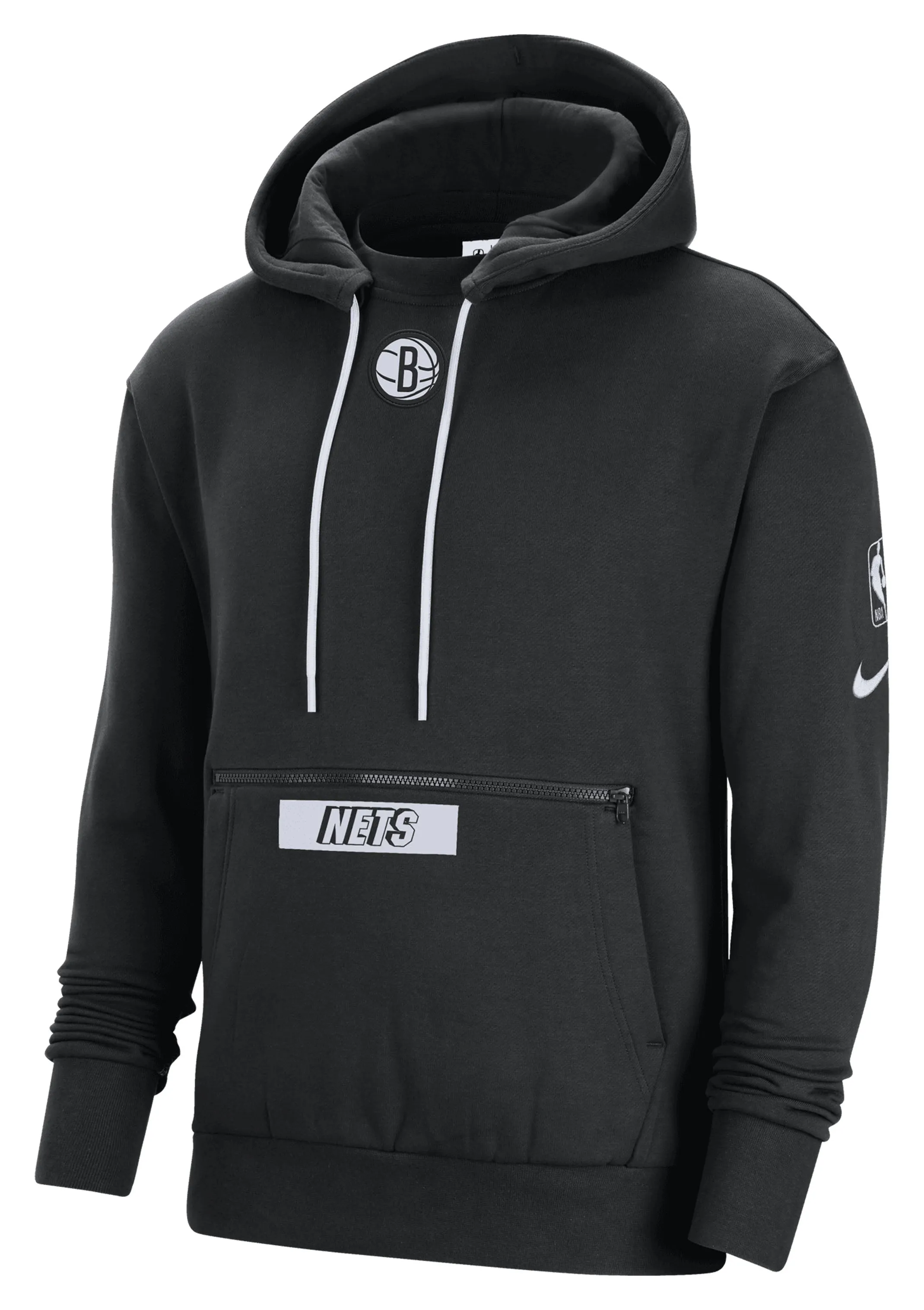 Nike Brooklyn Courtside NBA Hoodie Black <br> DN9143-010