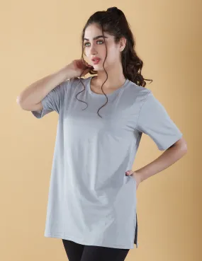 Oversized Long Tee For Women -Athleisure Wear