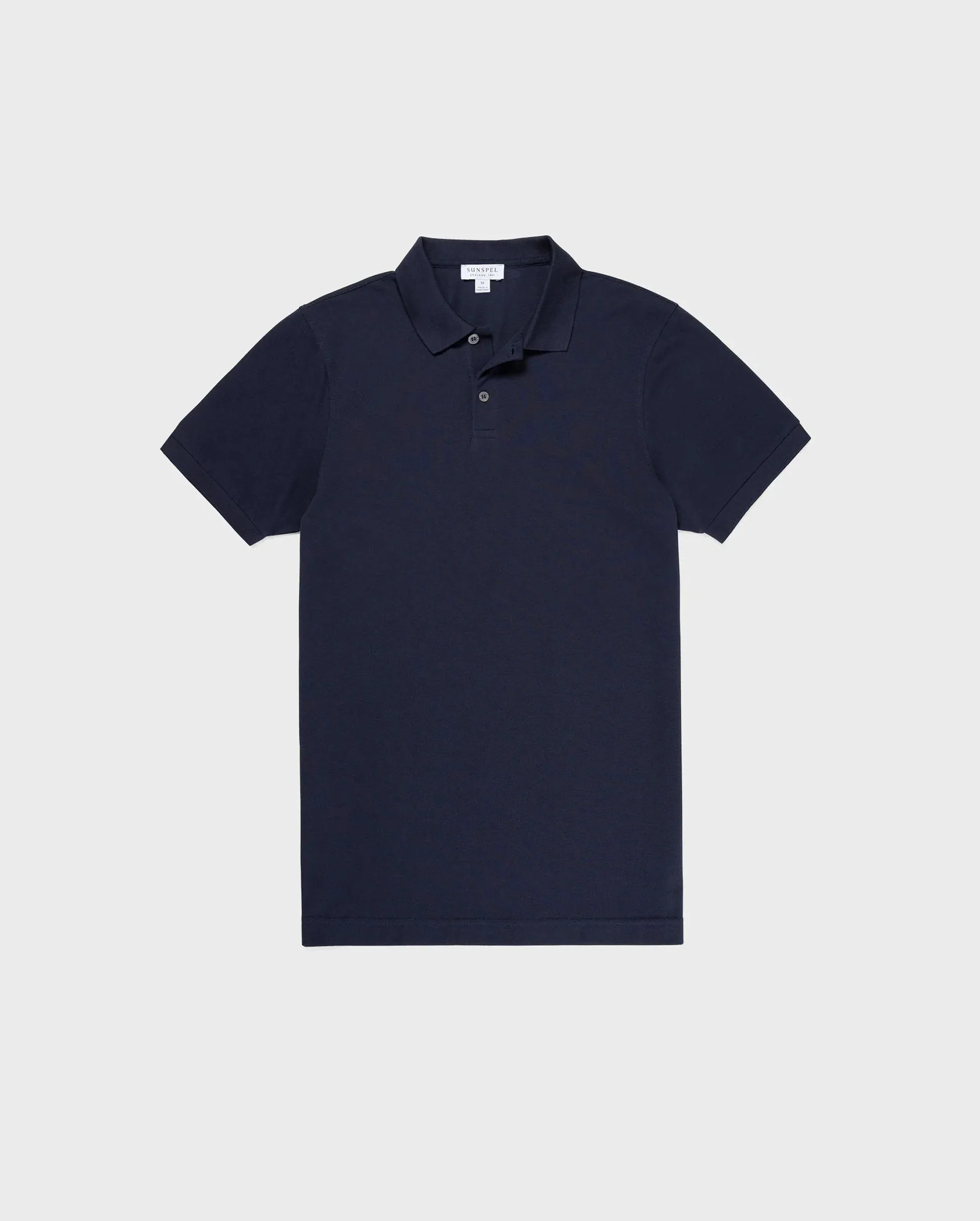 PIQUE POLO SHIRT / NAVY