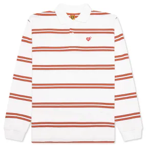 Polo L/S Shirt - White