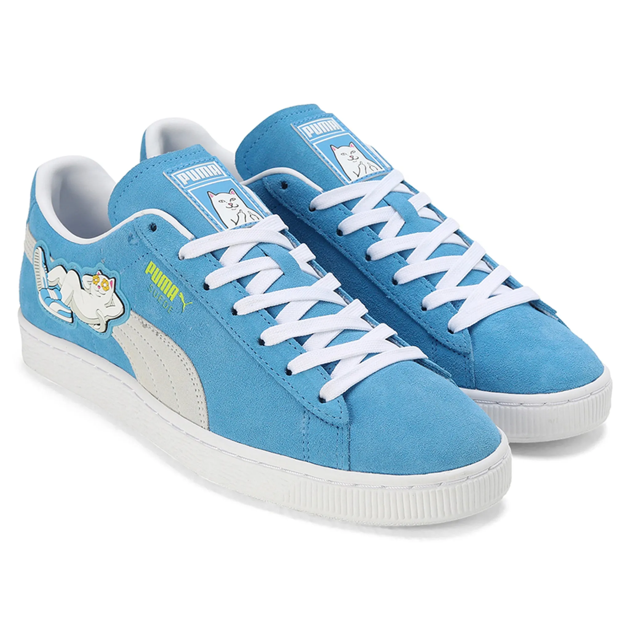 PUMA x RIPNDIP Suede Sneakers (Blue)