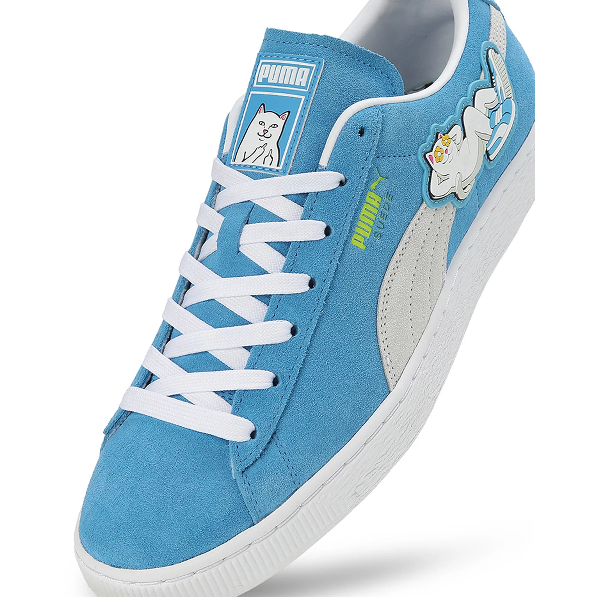 PUMA x RIPNDIP Suede Sneakers (Blue)