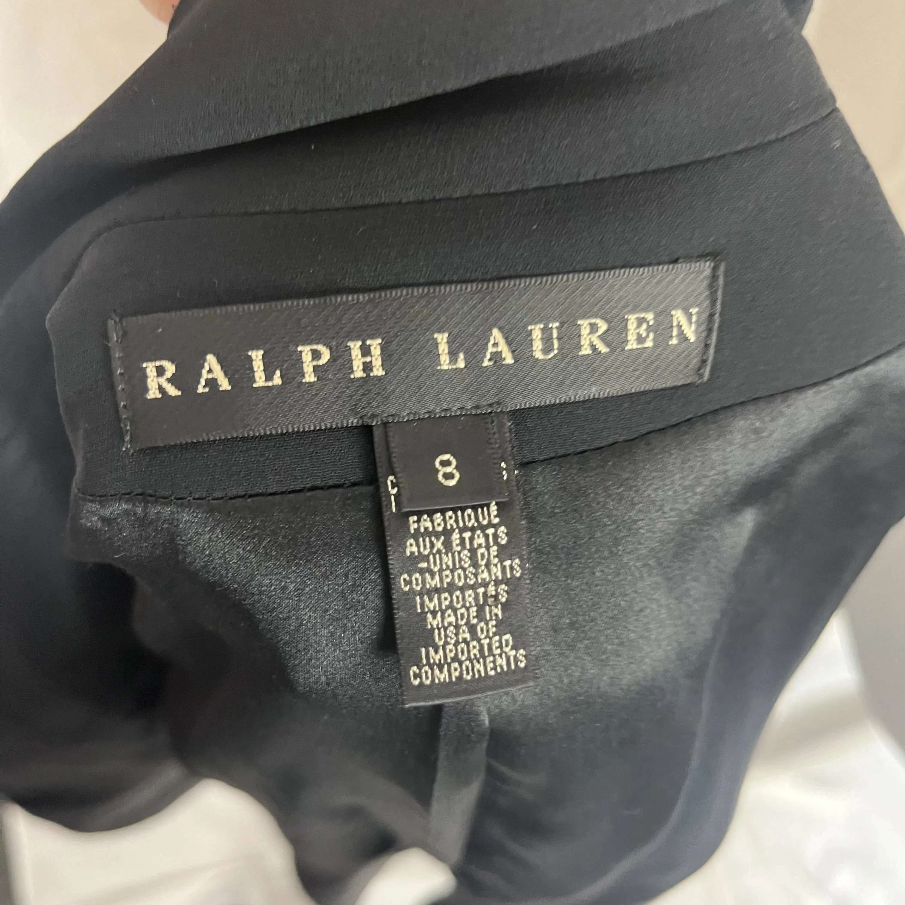 Ralph Lauren Black Label 2000 Silk Tuxedo Jacket S/M