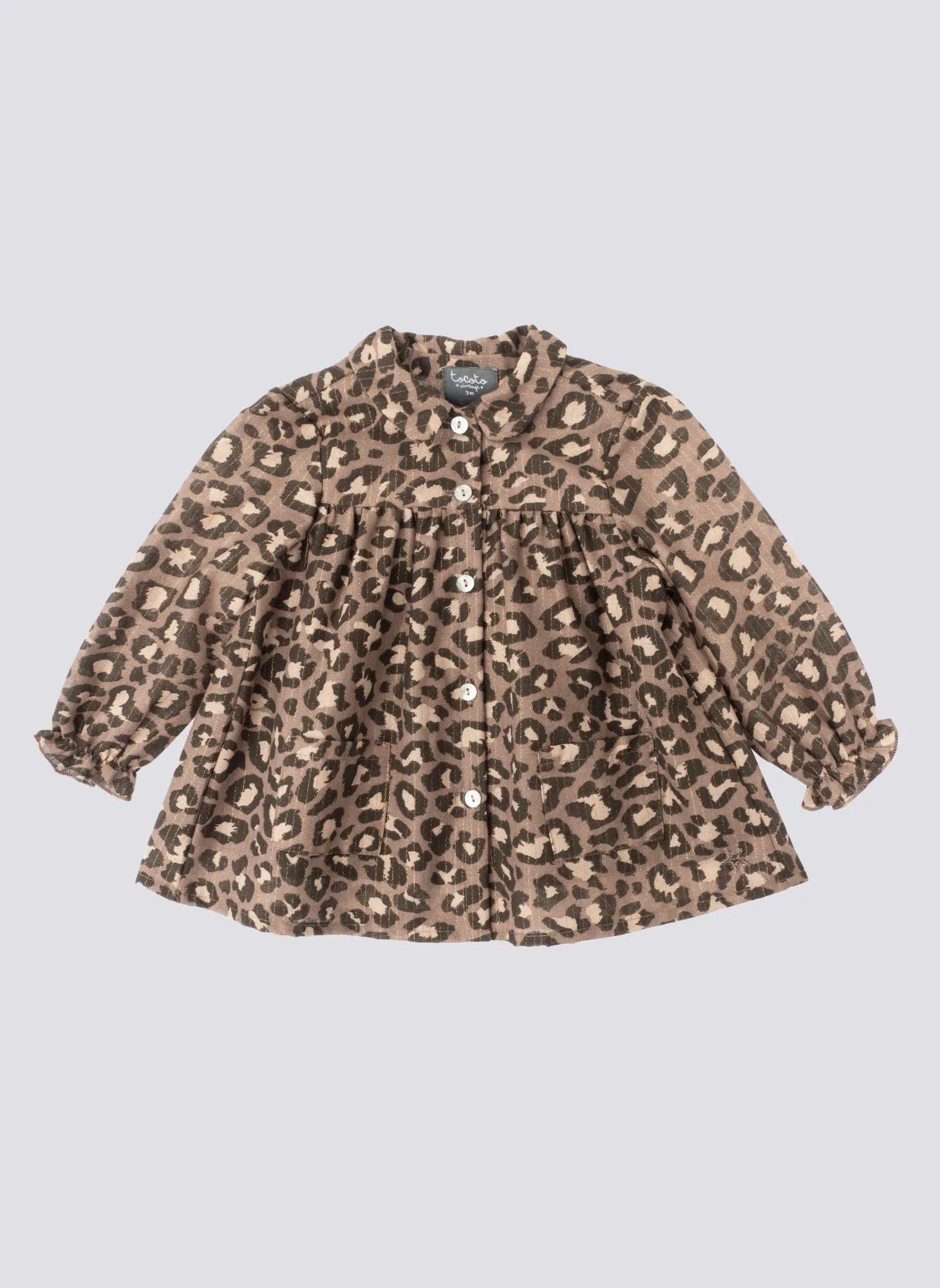 tocoto vintage Baby Dress Animal Print