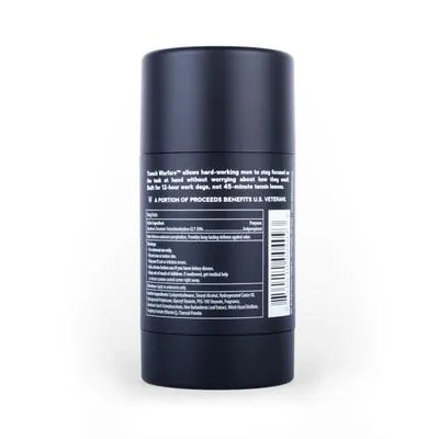 Trench Warfare Antiperspirant   Deodorant - Bergamot & Black Pepper