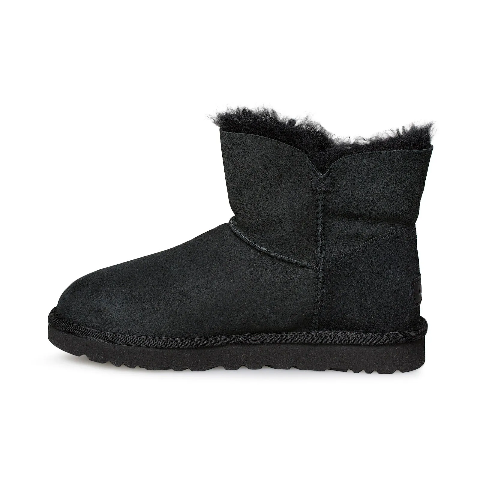 UGG Bailey Zip Mini Black Boots - Women's