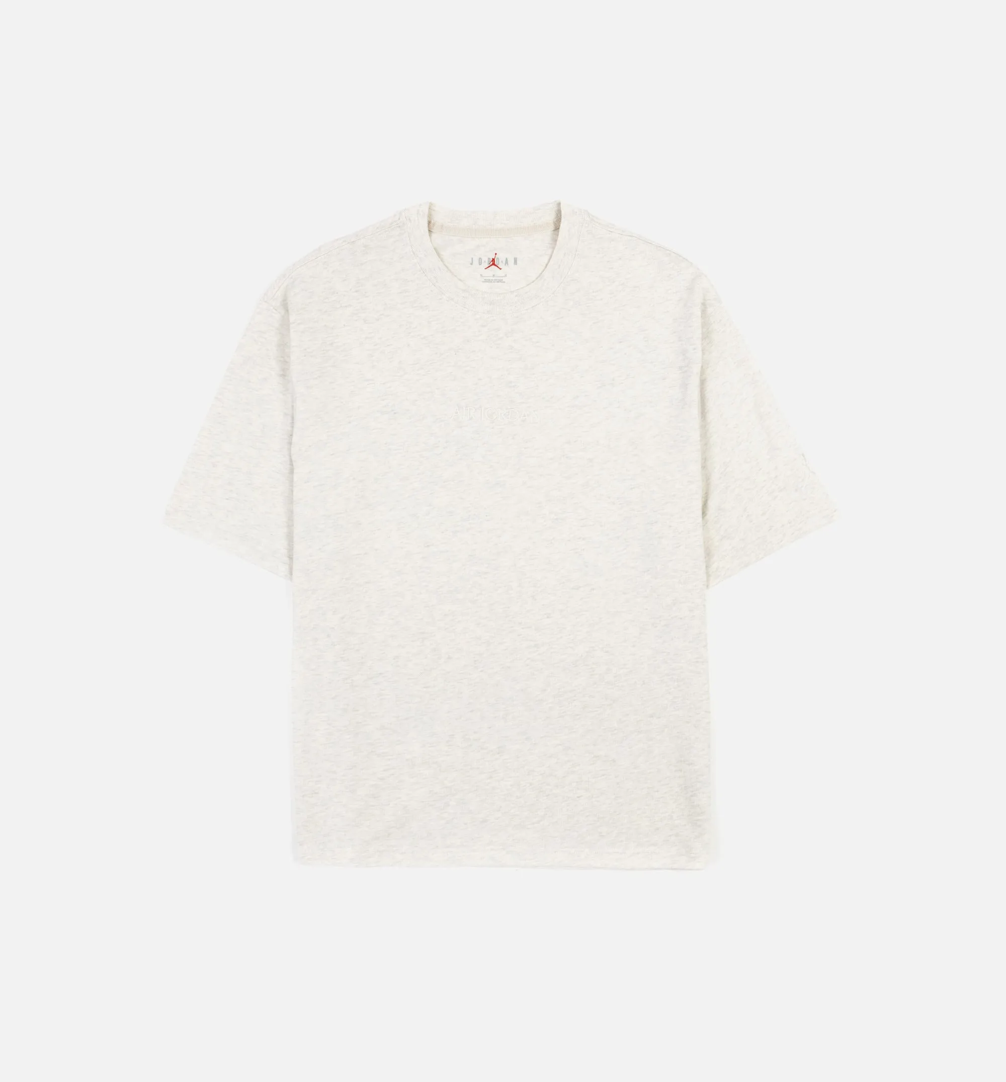 Wordmark Mens Short Sleeve Shirt - Oatmeal Heather